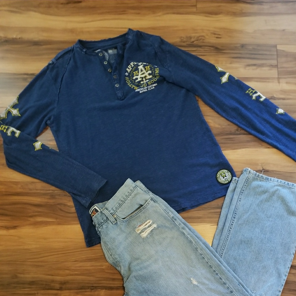 Affliction Mens top